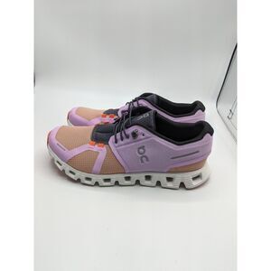 On Women's Cloud 5 Push Sneakers, Fiji / Rose, 7.5 Medium US